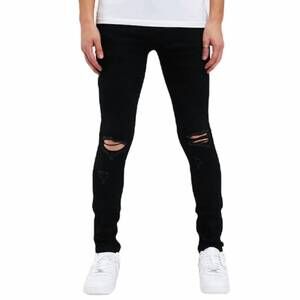 NEW CRYSP DENIM men's atlantic denim jean in black